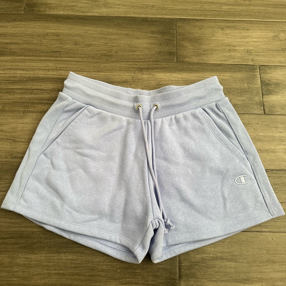Champion Light blue/purple Sweatshorts Size Medium